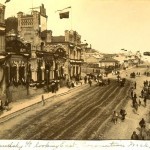 Улицы Владивостока в дни коронационных торжеств. 1896 год.