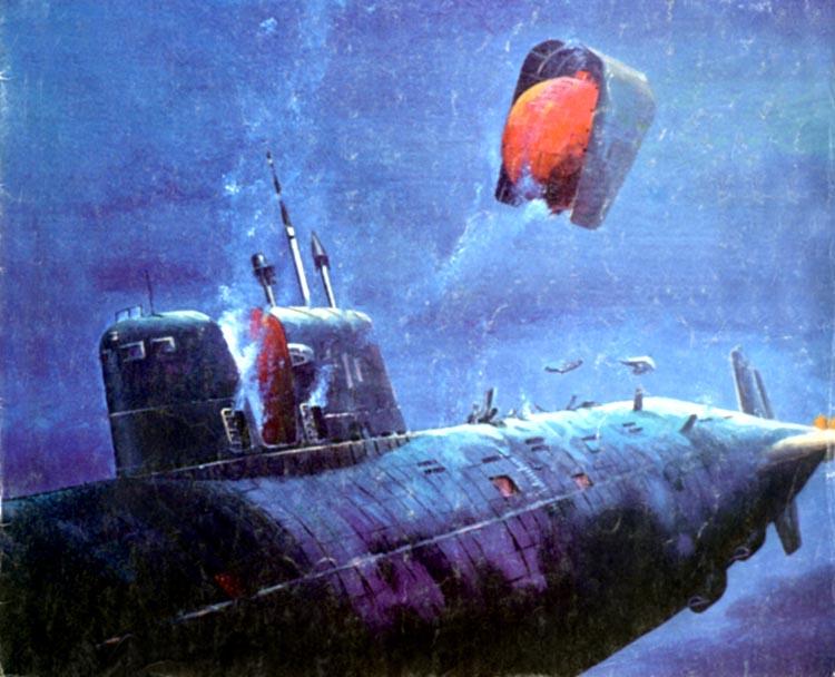 25 лет назад затонула уникальная советская подлодка «Комсомолец»