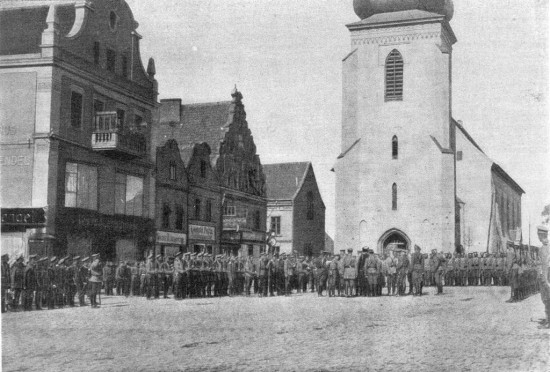 Парад Кавалергардского полка и Конной гвардии в Инстербурге.