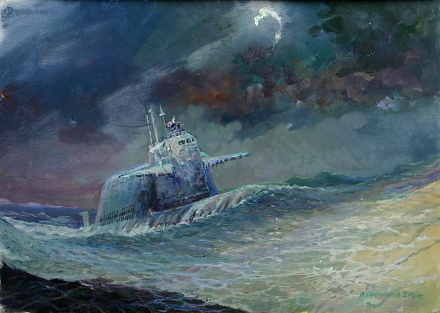 Художник-маринист Вадим Спиридонов