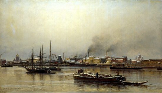  "Набережная Невы", 1876 г.