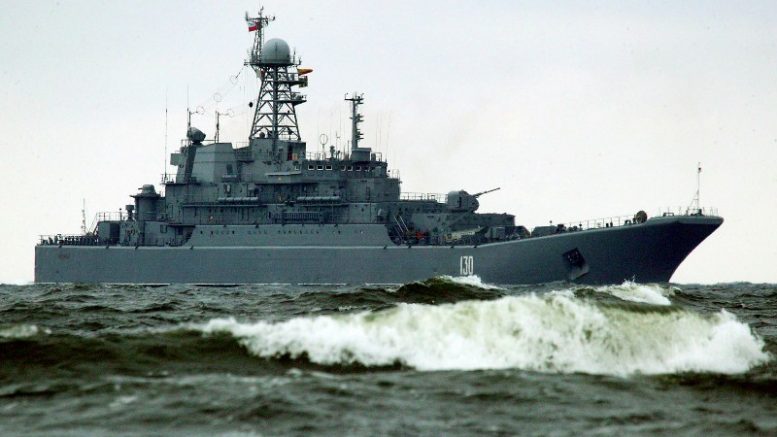 Большой десантный корабль Балтийского флота «Королев»