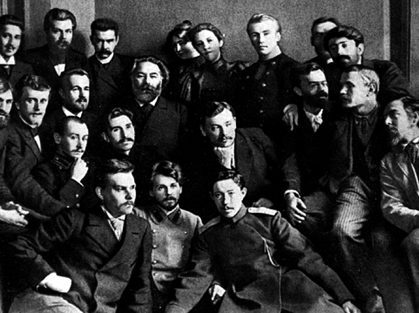 А.И.Куинджи с учениками. Фото 1897 г.