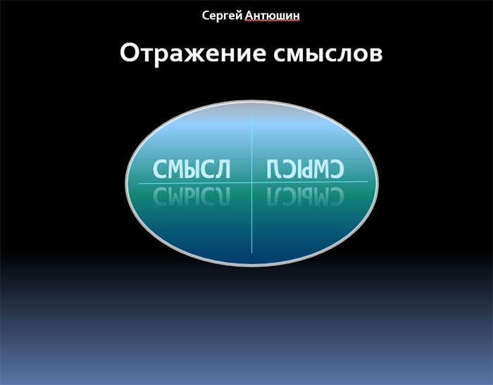 Отражение смыслов