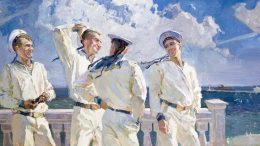 "Солнце. Ветер. Севастополь". Художник Селина А.М. 2011 г.