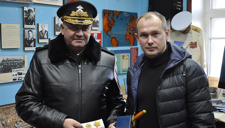 В Музей ЧВВМУ имени П.С. Нахимова переданы реликвии первого Маршала Российской Федерации