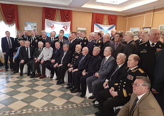 В ЦДРА прошла встреча командного состава и ветеранов 11 дивизии подводных лодок Северного флота