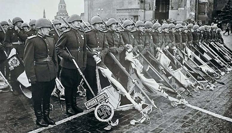 Первый Парад Победы на Красной площади 24 июня 1945 года