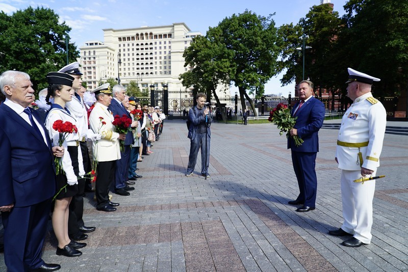 Общероссийское Движение поддержки Флота почтило память советских воинов, 75 лет назад победивших милитаристскую  Японию