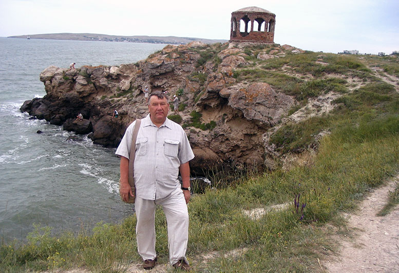 На полуострове Казантип, июль 2006 г.