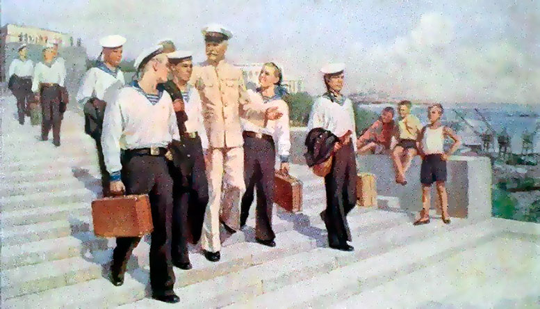 В первое плаванье