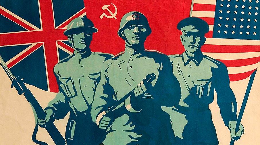 Создание антигитлеровской коалиции во главе с Советским Союзом.