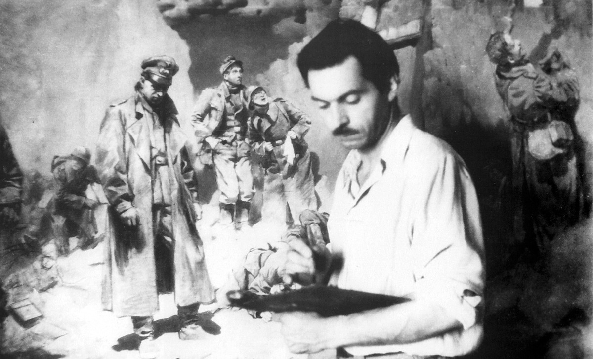100 лет художнику баталисту Ю.В.Волкову (1921 — 2021)