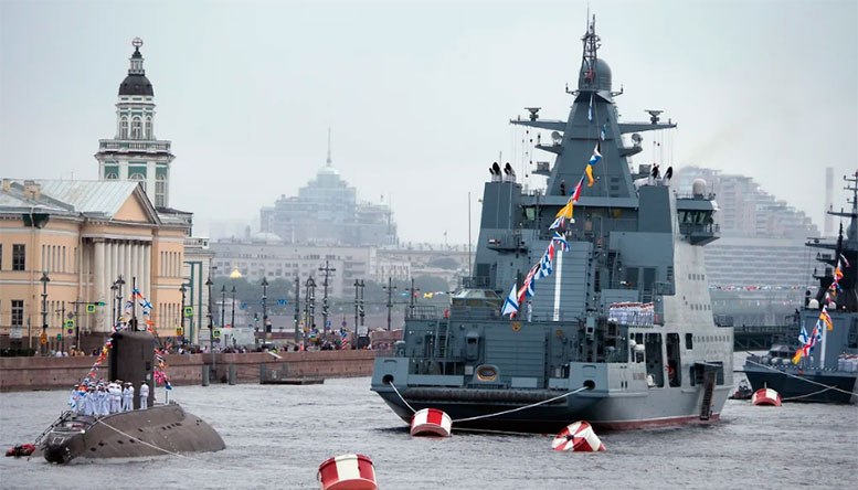 В Петербурге пройдет Главный военно-морской парад